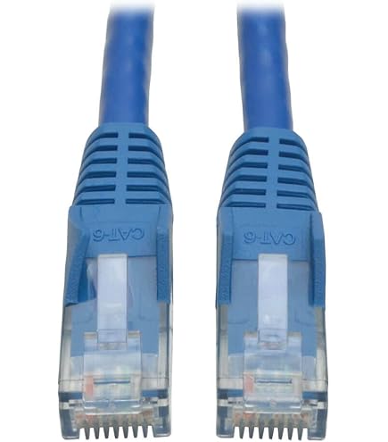 Amazon.com: Tripp Lite Cat6 Gigabit Snagless Molded Patch
